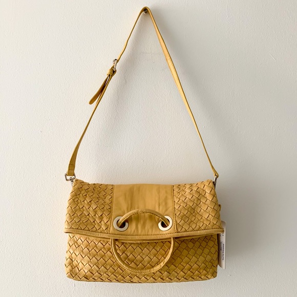 Vintage Sondra Roberts yellow bag - Picture 2 of 15